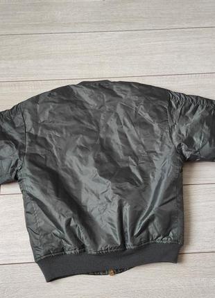 Весенняя куртка, бомбер деми двухсторонний, 2 в 1, ветровка оригинальная4 фото