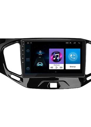 Штатна магнітола lesko для lada (ваз) vesta i 2015-н.в. екран 9" 1/16gb wi-fi gps base лада веста 4шт