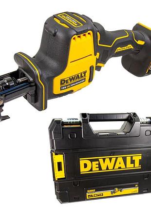 Пила шабельна акумуляторна безщіткова dewalt dcs369nt