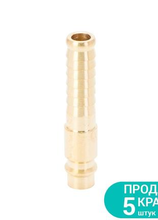 Штуцер для шланга удлиненный 10мм (латунь) sigma (7022631)