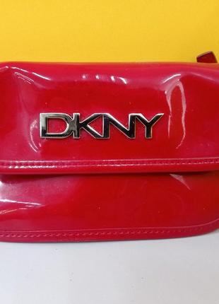 Сумка клатч косметичка dkny италия.1 фото