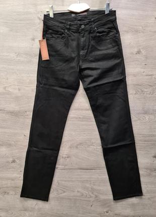 Мужские джинсы (черные)2 фото