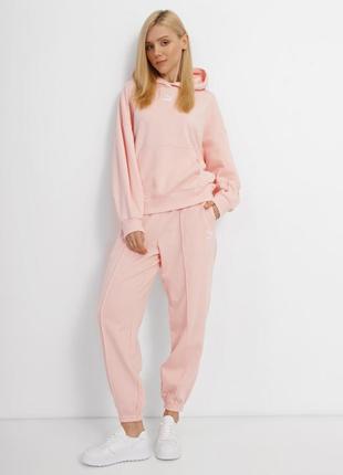 Нюдовый женский  спортивный костюм puma oversized(р.s)оригинал