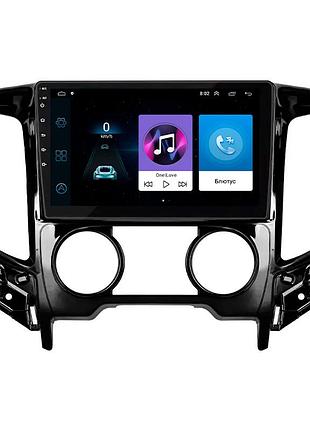 Штатная магнитола lesko для mitsubishi l200 v manual ac 2015-2019 экран 9" 1/16gb wi-fi gps base шт