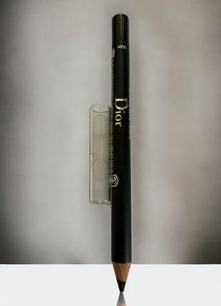 Олівець для очей діор чорний1 фото