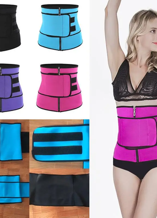 Неопреновий жіночий корсет з ефектом сауни для стрункої талії ра
