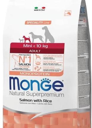 Monge dog корм all breeds adult лос з рис - 2,5 кг