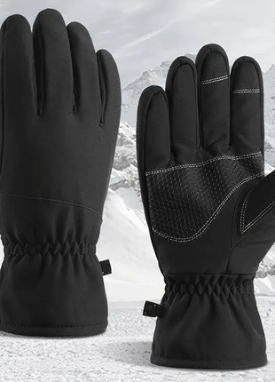 Зимові тактичні рукавички водонепроникні для сенсорного l