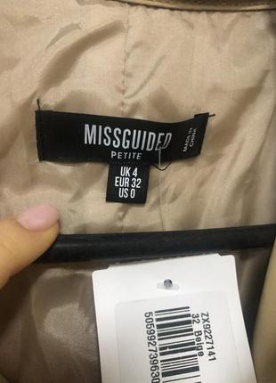 Тренч missguided, плащ, пальто7 фото