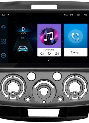 Штатна магнітола lesko для ford ranger ii рестайлінг 2009-2011 екран 9" 1/16gb wi-fi gps base 5 шт.