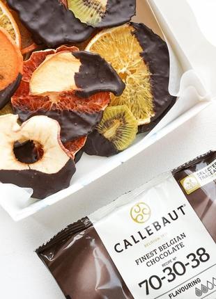 Фрутсы в черном бельгийском шоколаде callebaut5 фото