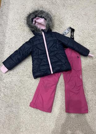 Calvin klein куртка и лыжные брюки 3-4 года