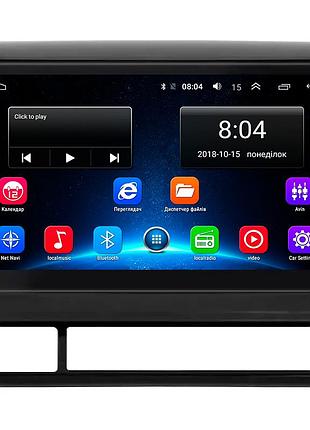Штатная магнитола lesko для toyota hilux vii 2004-2011 экран 9" 2/32gb wi-fi gps base 4шт