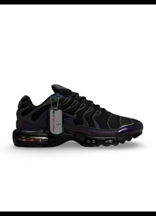 Мужские кроссовки nike air max plus black chameleon4 фото