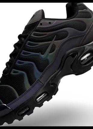 Мужские кроссовки nike air max plus black chameleon2 фото