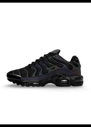 Мужские кроссовки nike air max plus black chameleon5 фото