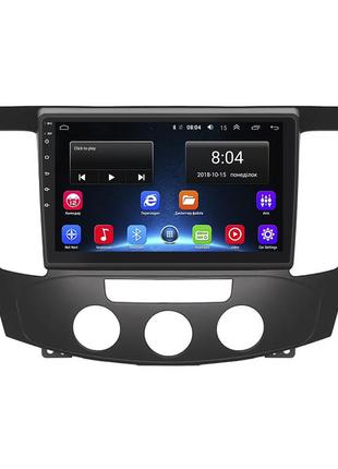 Штатна магнітола lesko для hyundai sonata v (nf) manual ac 2008-2010 екран 9" 2/32gb wi-fi gps base 2 шт.