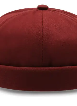 Кепка докер (docker cap, біні, безкозирка) без козирка, унісекс