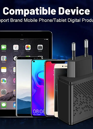 Зарядний пристрій type-c usb-c 10w 5v 2a, зарядка блок живлення