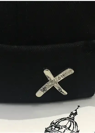 Docker cap кепка докера бікі без козирка чорна унісекс2 фото