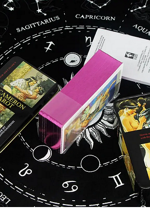Карти таро decameron tarot еротичні (металевий бокс)