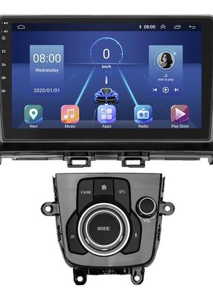 Штатна магнітола lesko для mazda 3 iii (bm) рестайлінг 2016-2019 екран 9" 4/64gb 4g wi-fi gps top мазда