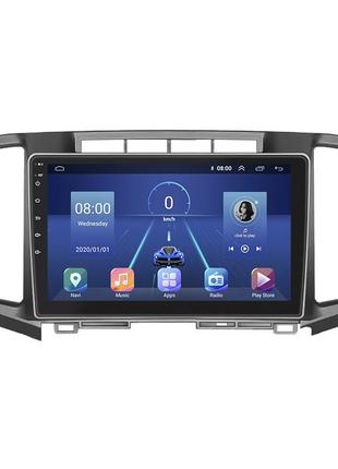 Штатна магнітола lesko для toyota venza i 2008-2012 екран 9" 6/128gb 4g wi-fi gps top