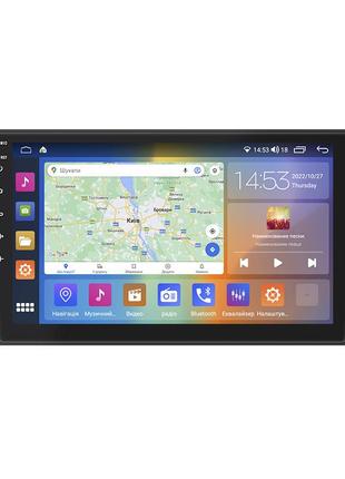 Штатна магнітола 9" lesko для chrysler voyager v рестайлінг 2011-2016 4/64gb carplay 4g wi-fi gps prime шт.