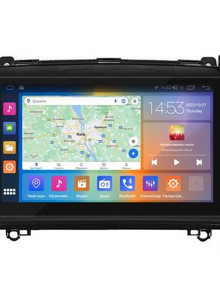 Штатная магнитола 9" lesko для mercedes-benz b-класс i (w245) рестайлинг 2008-2011 4/64gb cp 4g wi-fi prime