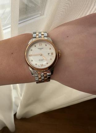 Годинник tissot часы з діамантами1 фото