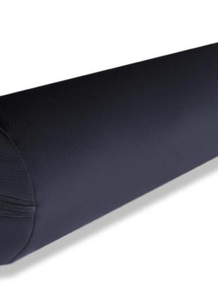 Валик для масажного столу easyfit 60 см чорний (з чохлом)3 фото