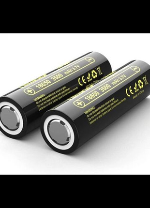 Аккумулятор высокотоковый 18650 liitokala lii-35a 3500mah 10a ори1 фото