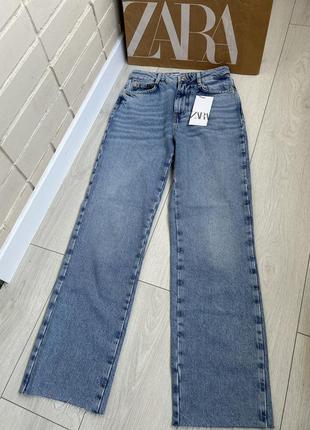 Джинси zara straight6 фото