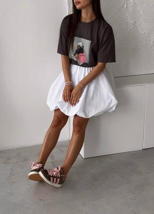 Трендова спідниця балон