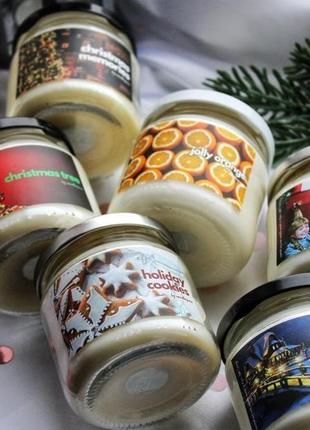 Соєва ароматична свічка "holiday cookies"🎅2 фото