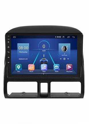 Штатная магнитола lesko для honda cr-v ii 2001-2004 экран 9" 4/64gb 4g wi-fi carplay top хонда