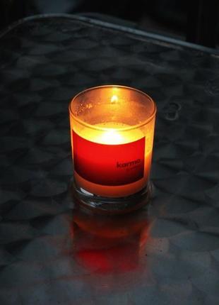 Соевая ароматическая свеча "карма"🪔☯️3 фото