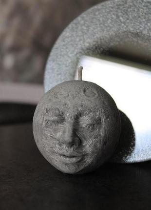 Свічка "місяць 3d🌒"
