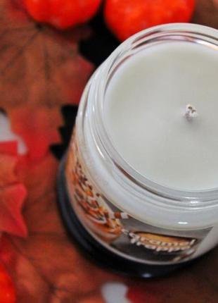 Соєва ароматична свічка "caramel frappe"☕4 фото