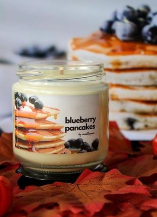Соєва ароматична свічка "blueberry pancakes" 🥞4 фото