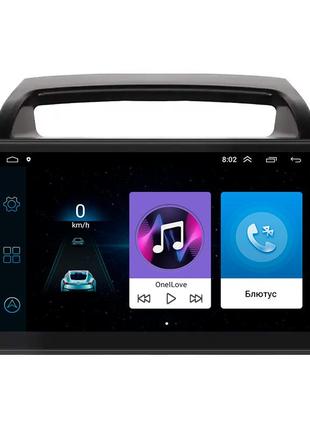 Штатна магнітола lesko для kia carnival ii 2006-2014 екран 9" 1/16gb wi-fi gps base кіа 4 шт.