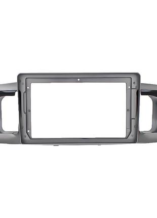 Переходная рамка lesko toyota corolla 2001-2006 (6338) 9" gray тойота королла 2шт