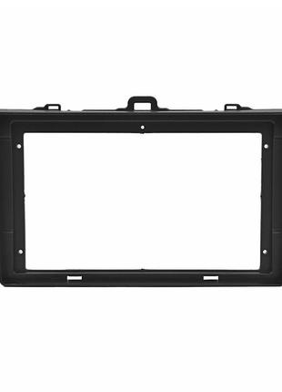 Перехідна рамка 9" lesko для авто toyota corolla 2007-2013гг. (to 181n) black