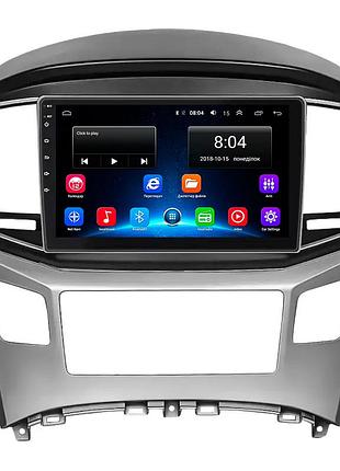 Штатна магнітола lesko для hyundai grand starex i рестайлінг 2 2017-2021 екран 9" 2/32gb wi-fi gps base 2 шт.