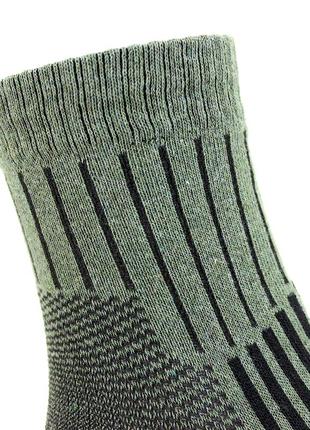 Упаковка літні тактичні шкарпетки 10 пар 41-45 хакі олива армійські бавовна8 фото