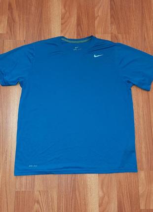 Мужская спортивная футболка nike большой размер