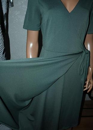 Гарна сукня нефритового кольору фірми h&m2 фото