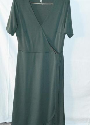 Гарна сукня нефритового кольору фірми h&m4 фото