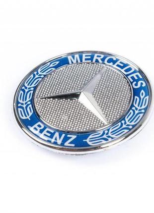 Знак мерседеса на капот (самоклейка) самоклеющаяся для mercedes sprinter 2006-2018 гг