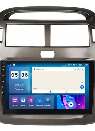 Штатна магнітола lesko для lexus ls iii рестайлінг 2003-2006 ips 9" 2/32gb carplay 4g wi-fi gps prime 5 шт.